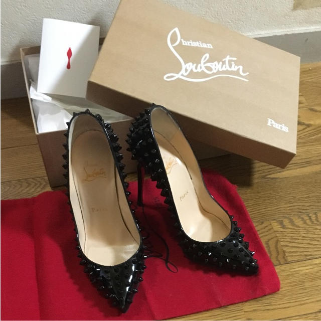 Christian Louboutin - クリスチャンルブタン 美品 スパイクパンプス❤︎