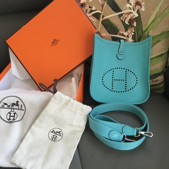 HERMES - ふみふみ様 確実正規品 HERMES エブリンtpm エブリンミニ 超美品
