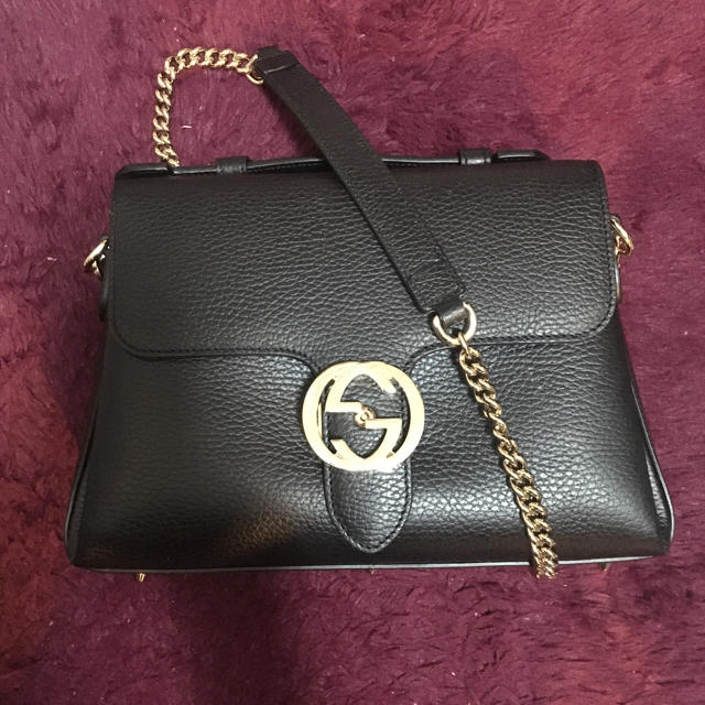 GUCCI - GUCCIショルダーバッグ美品！グッチGGマーモント