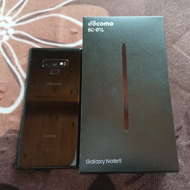 simロック解除済 docomo Galaxy Note9 SC-01L