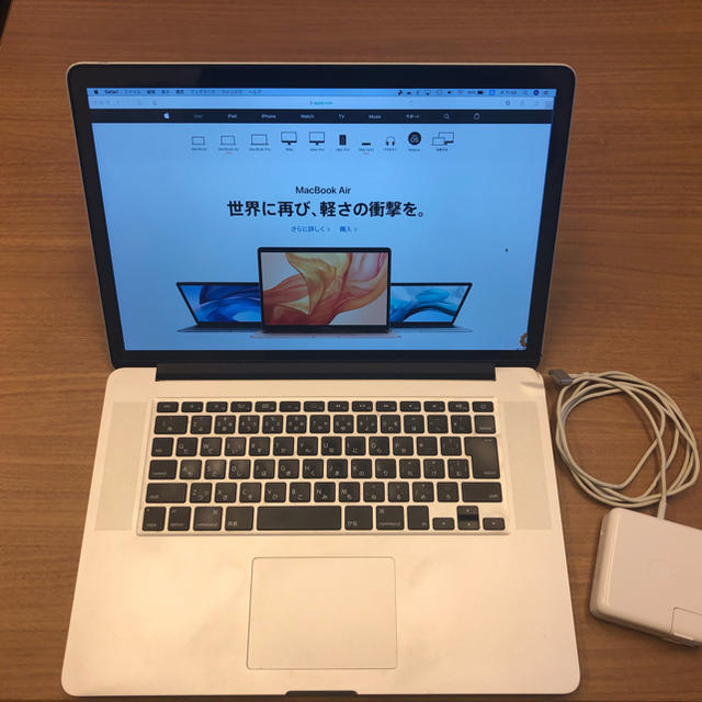 ノートPC Apple - Macbook pro Retina 15-inch Mid 2014 i7