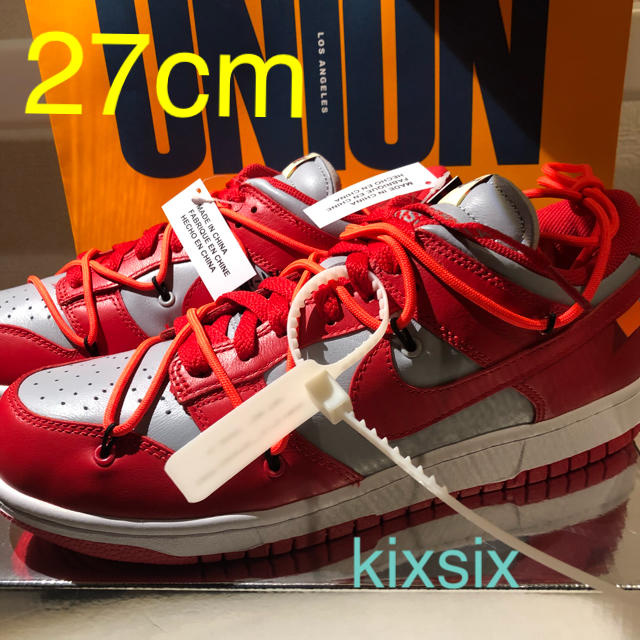 NIKE - オフホワイト ダンク 27cm