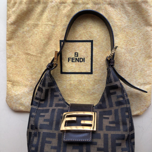FENDI - FENDI ズッカ柄　マンマバケット　ミニスモール　ハンドバッグ