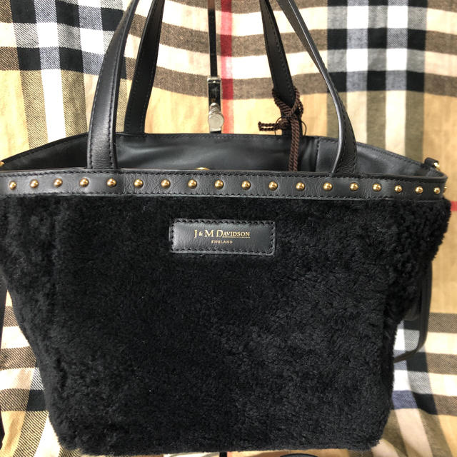 J&M DAVIDSON - 正規品　美品　J&M デヴィッドソン　ムートン　バッグ