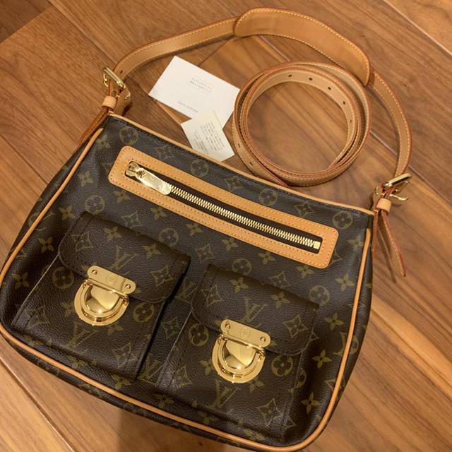 LOUIS VUITTON - ユウチさま❣️ルイヴィトン モノグラム ハドソンGM ショルダーバッグ 極美品