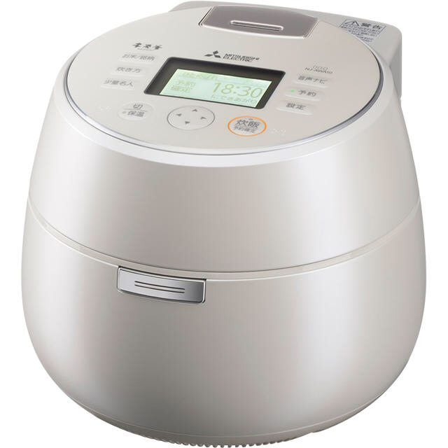 三菱電機 - 【メーカー保証付】MITSUBISHI 三菱炊飯器 NJ-AWA10-W 白真珠