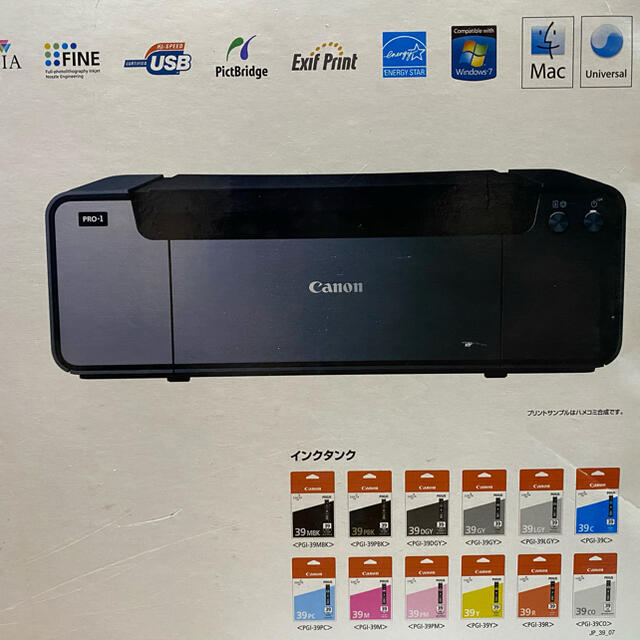 Canon - 新品 未使用品 Canon PIXUS PRO-1 インクジェット プリンター