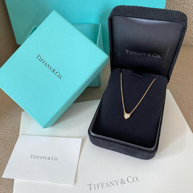 Tiffany & Co. - TiffanyティファニーのハートバイザヤードRGネックレス