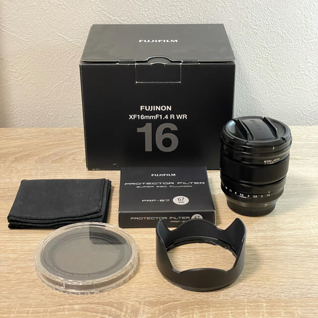 富士フイルム - 【美品】FUJIFILM XF 16mm F1.4 R WR レンズフィルター付