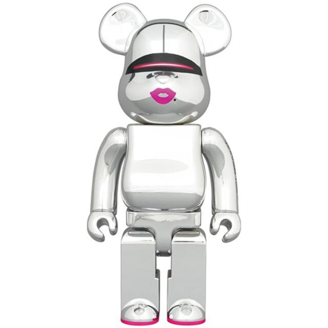 MEDICOM TOY - BE@RBRICK SORAYAMA 2G SILVER　1000%