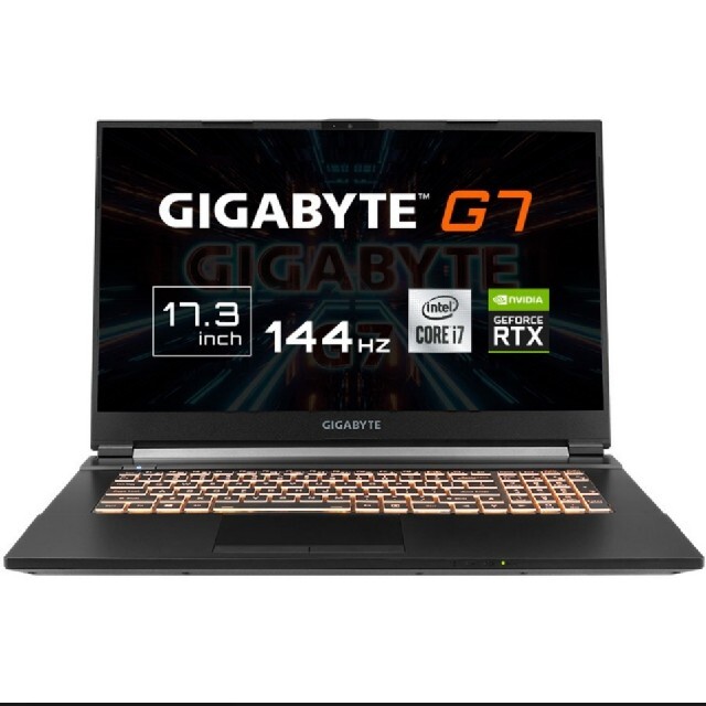 GIGABYTE G7 i7 16GB 512GB RTX 3060 17.3型