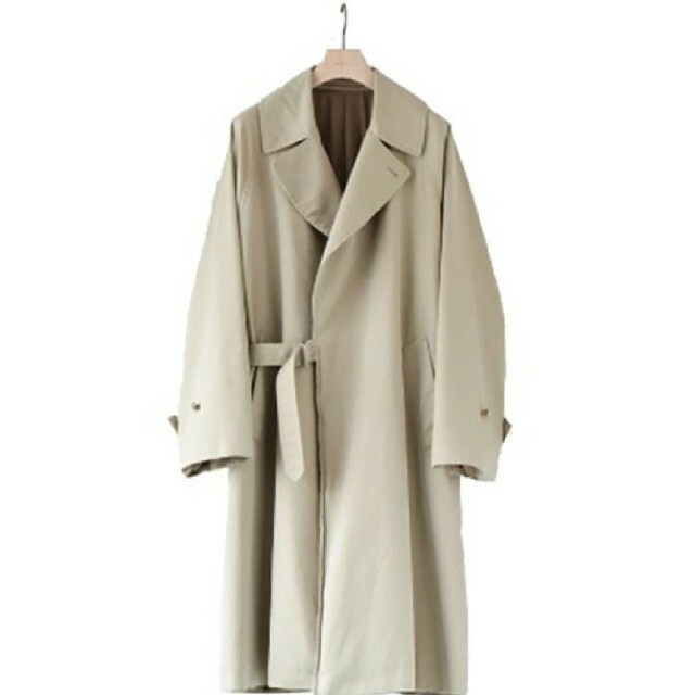 COMOLI - COMOLI 21ss ウォッシュドタイロッケンコート サイズ１