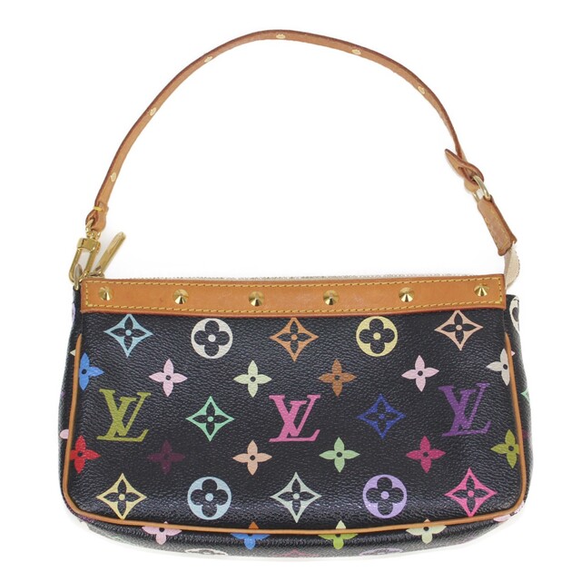 LOUIS VUITTON - LOUIS VUITTON ポシェット・アクセソワール M92648 モノグラムマルチカラー/ブラック レディース ウィメンズ 人気 ブランド ハンドバッグ ポーチ パーティ【中古】 松前R56号店