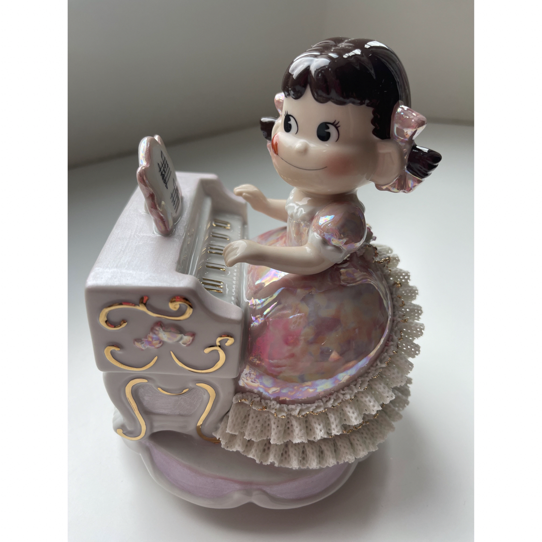 不二家 - フジヤ　ぺこちゃん陶器オルゴール