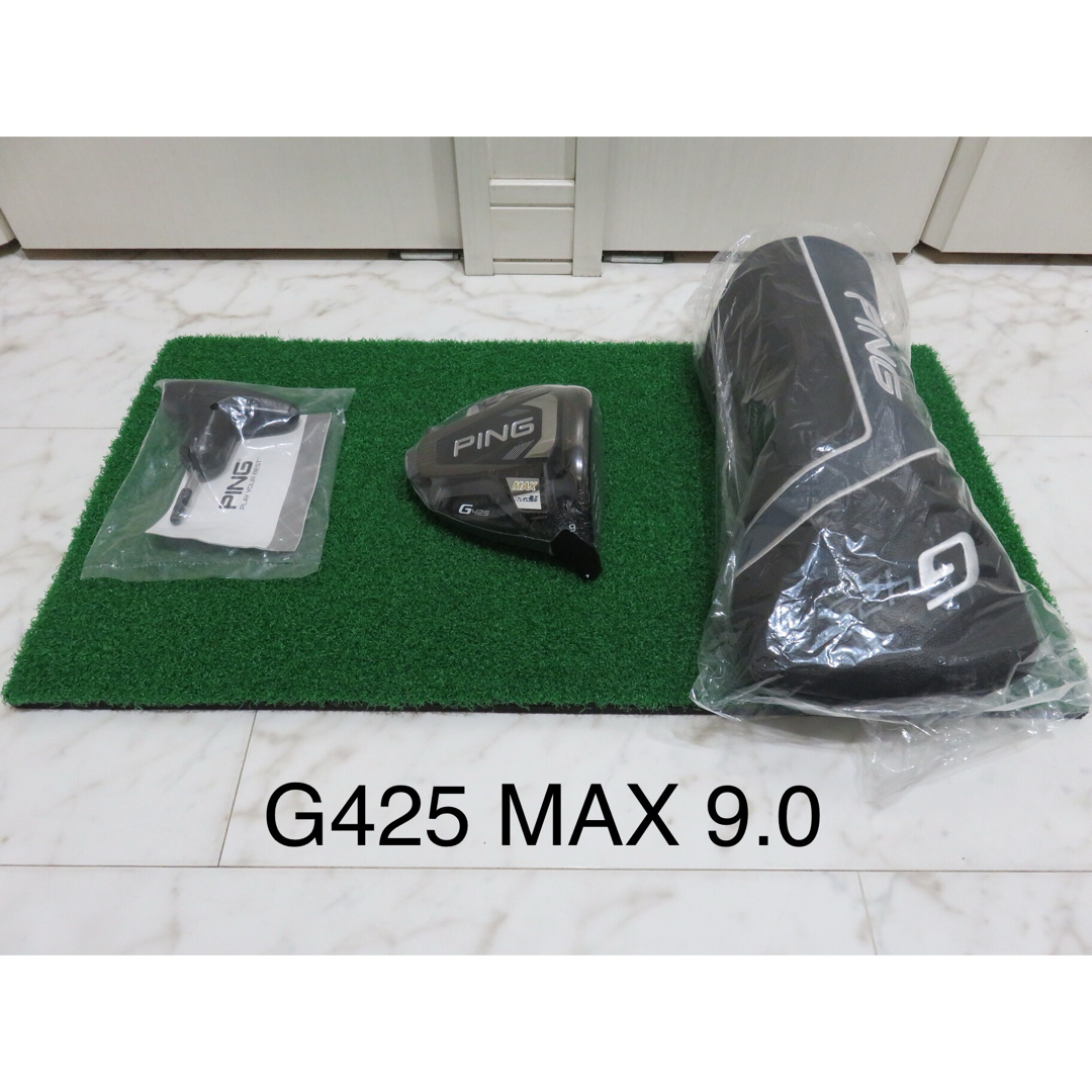 PING - 2セット新品 9.0° ピン PING G425 MAX ヘッド＋付属品