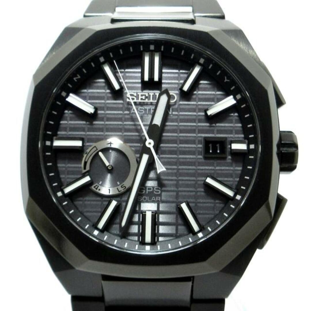SEIKO - SEIKO(セイコー) 腕時計美品  ASTRON NEXTER(アストロン ネクスター) 3X62-0AA0/SBXD015 メンズ チタン/GPS 黒