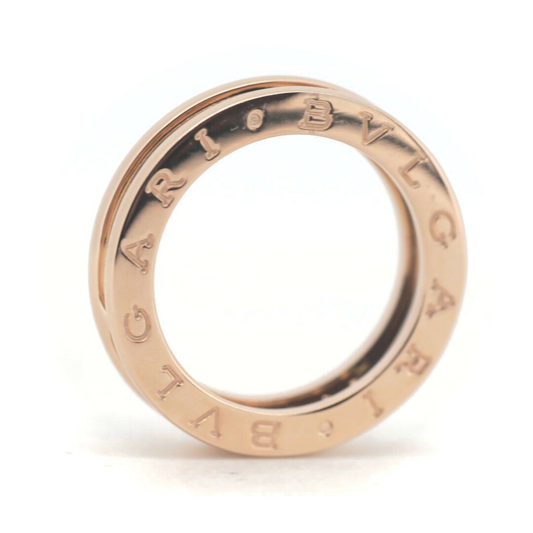BVLGARI - 目立った傷や汚れなし ブルガリ ビーゼロワンXS リング 指輪 12号 K18PG(18金 ピンクゴールド)