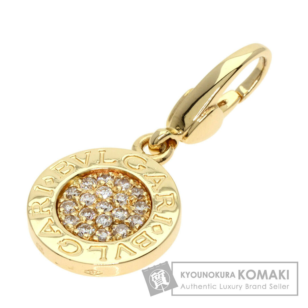 BVLGARI - BVLGARI ブルガリブルガリ ダイヤモンド ペンダントトップ K18YG レディース