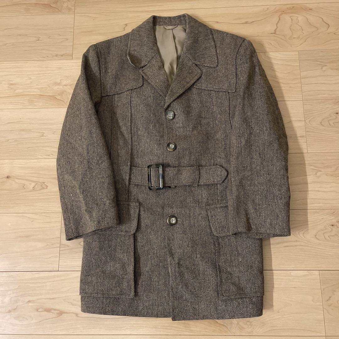 60s-70s LyntonCountrywearツイードノーフォークジャケット