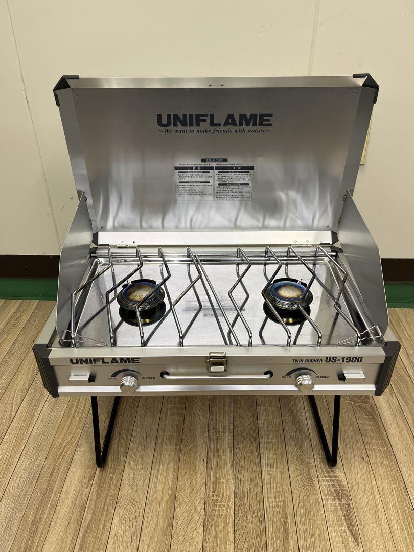 ♦︎③UNIFLAME ユニフレーム 　ツインバーナー US-1900