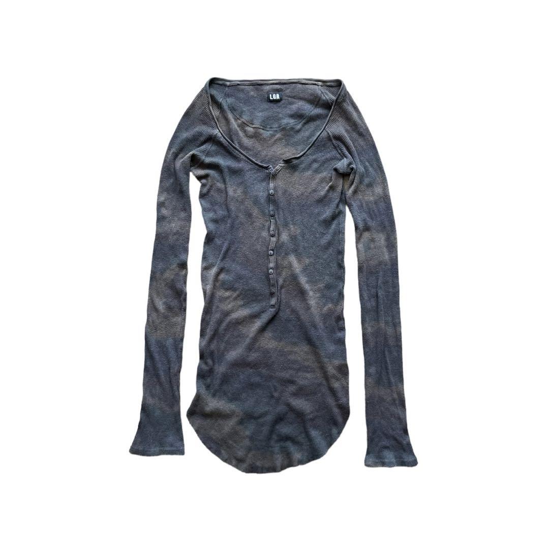 トップス lgb long shirt punk