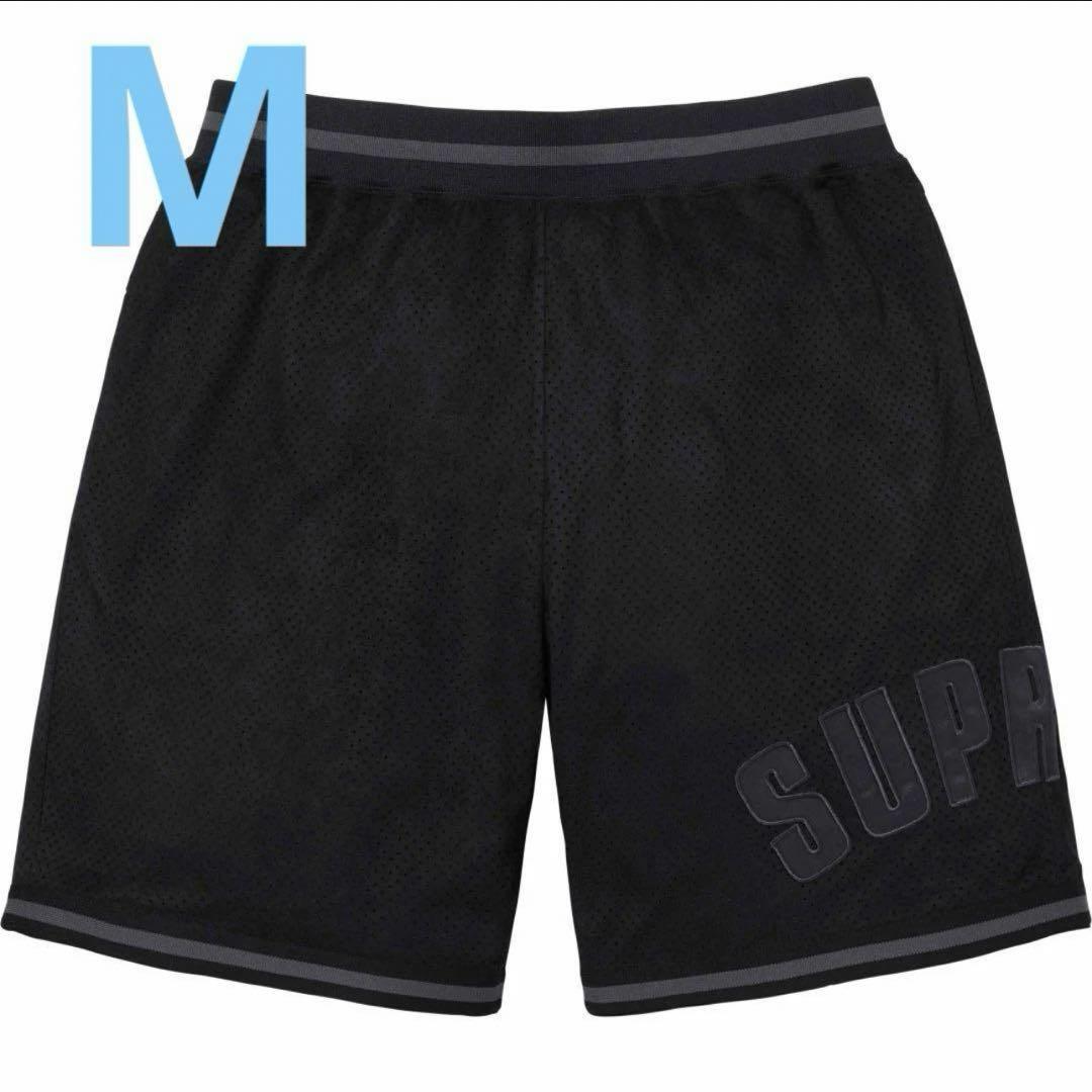 パンツ Supreme Ultrasuede Mesh Short black M