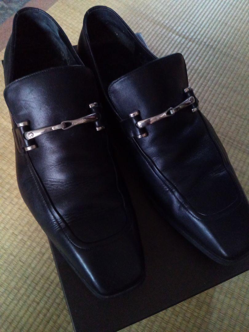 GUCCI グッチ　ビット付革シューズ　43
