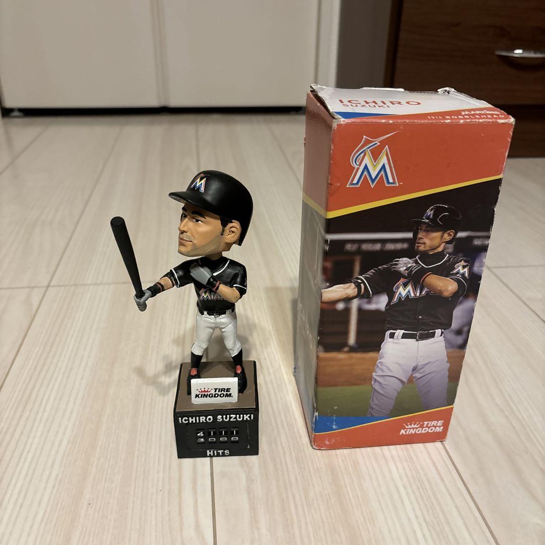 イチロー ボブルヘッド マイアミ・マーリンズ 3000 Hits