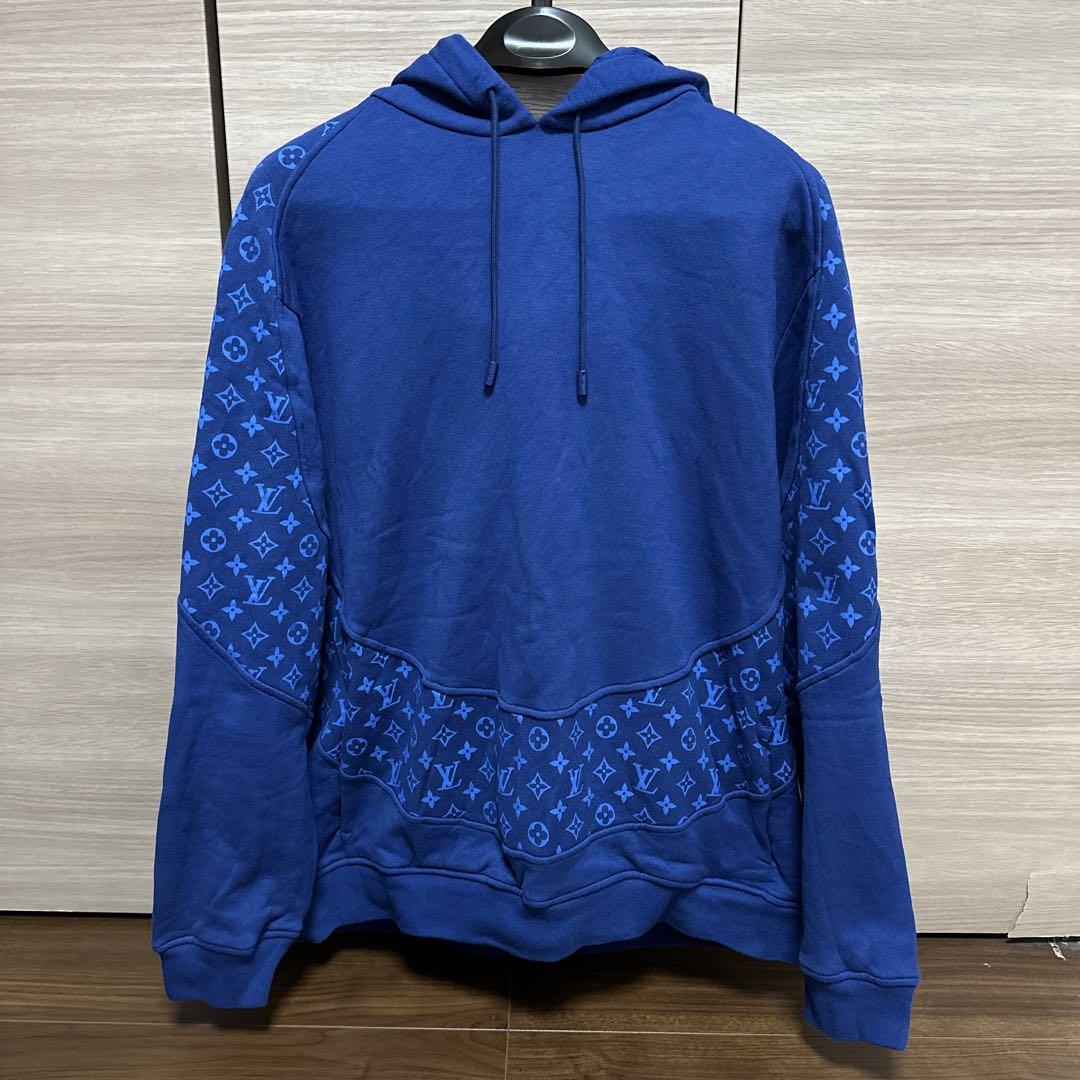 貴重な2XL  ルイヴィトン モノグラム サークルカットパーカー