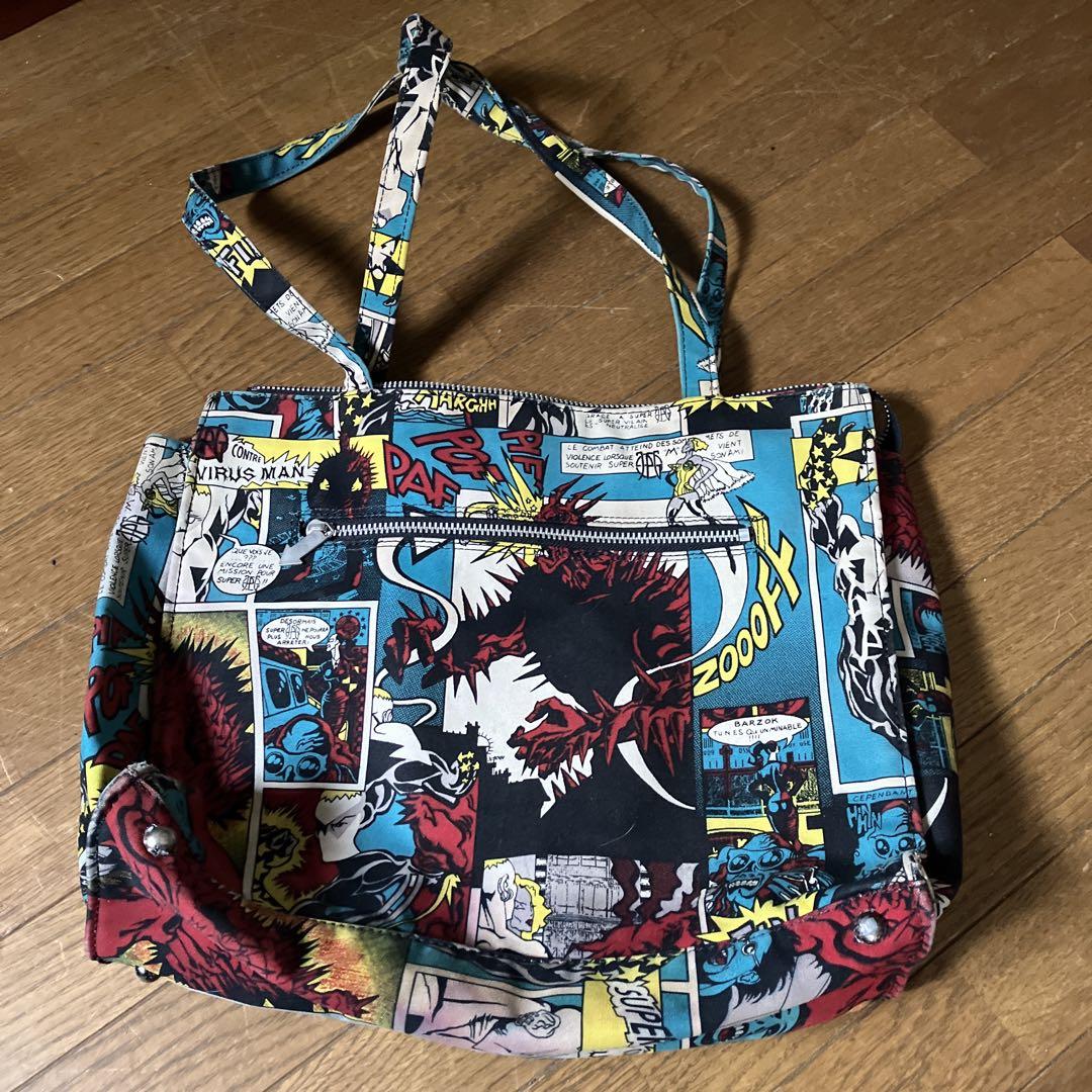 JPG ジャンポール ゴルチエ　アメコミ柄　トートバッグ