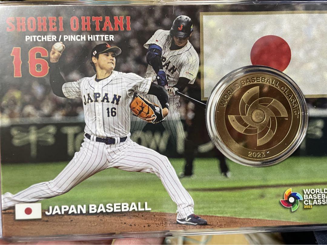大谷翔平 記念グッズ ワールドベースボールクラシック メダル付き