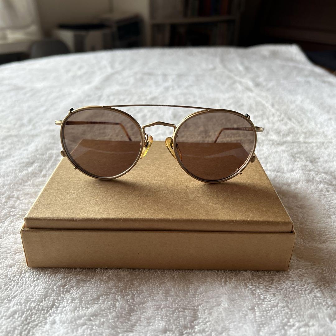 GIORGIO  ARMANI  クリップオン　サングラス　ヴィンテージ