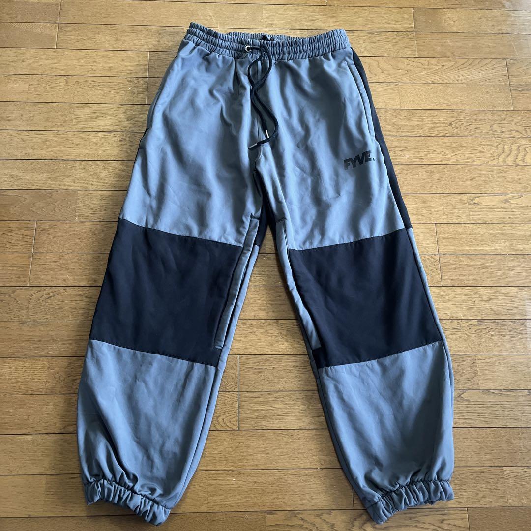 FYVE パンツ　スノーボード  ウェア　ブラック　XL グレー