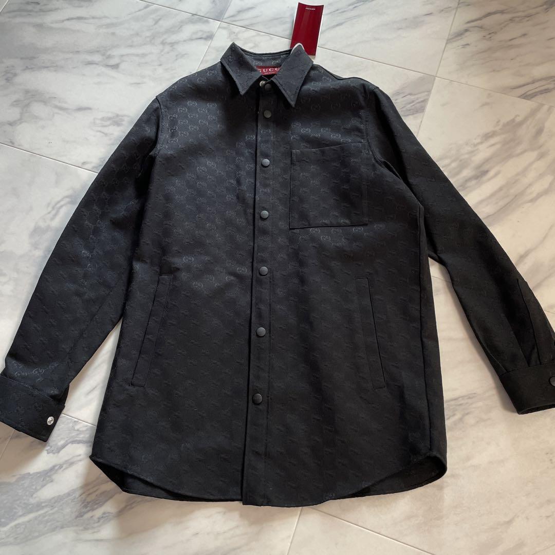 グッチ　マキシGG シャツ　新品タグ付き　42