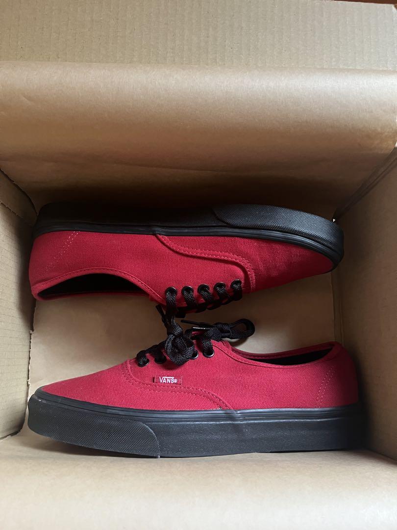 美品VANS Authentic Jester Red 27cm