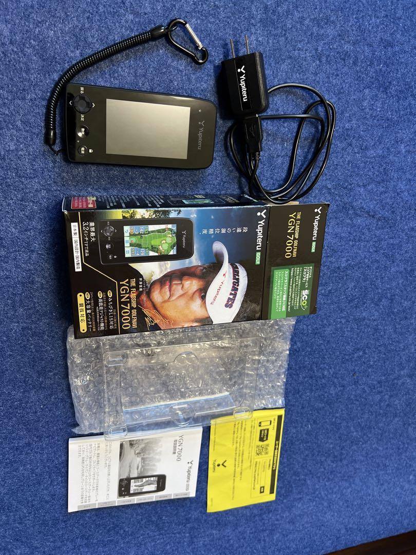 YUPITERU YGN7000 BLACKゴルフナビ計測器