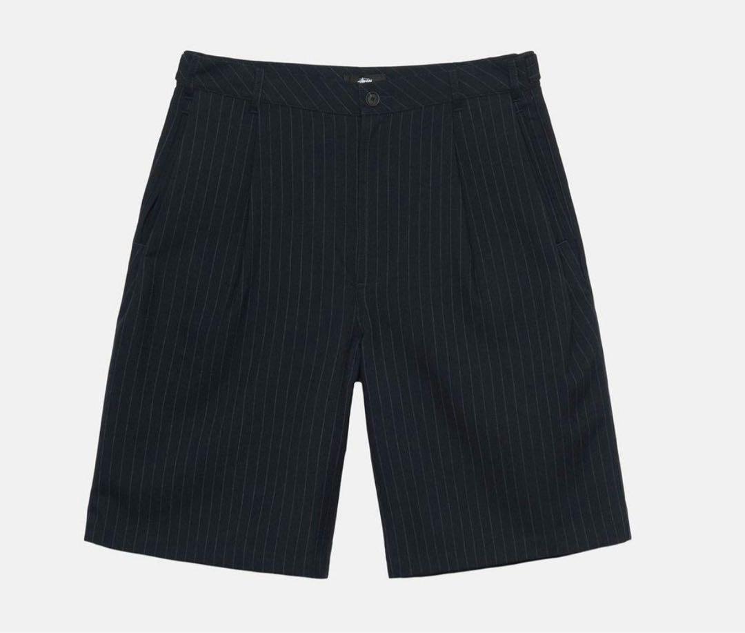 パンツ stussy VOLUME PLEATED SHORT STRIPE  36