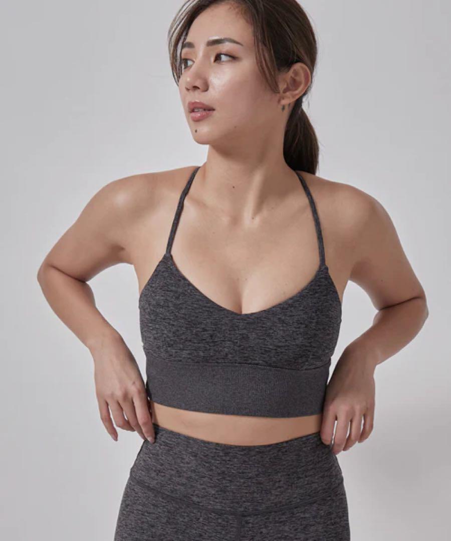 美品【alo】ALOSOFT LAVISH BRA アロソフトラビッシュブラ