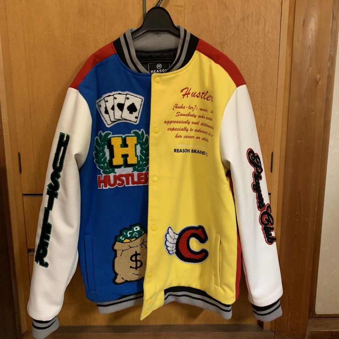 REASON CLOTHING×HUSTLER スタジャン