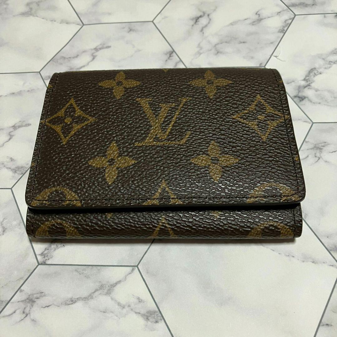 ルイヴィトン　LOUIS VUITTON　モノグラム   名刺入れ