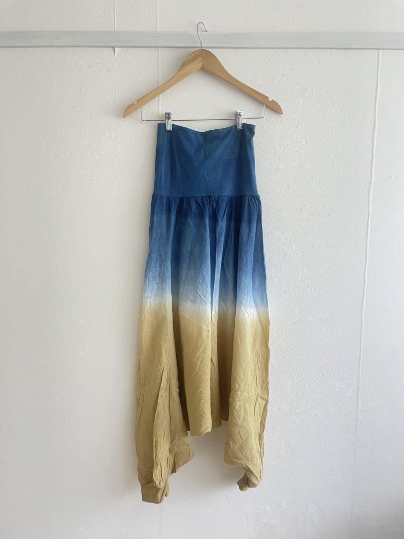 【完売品】meg yinyang ヨガ　草木染め　サルエルパンツ