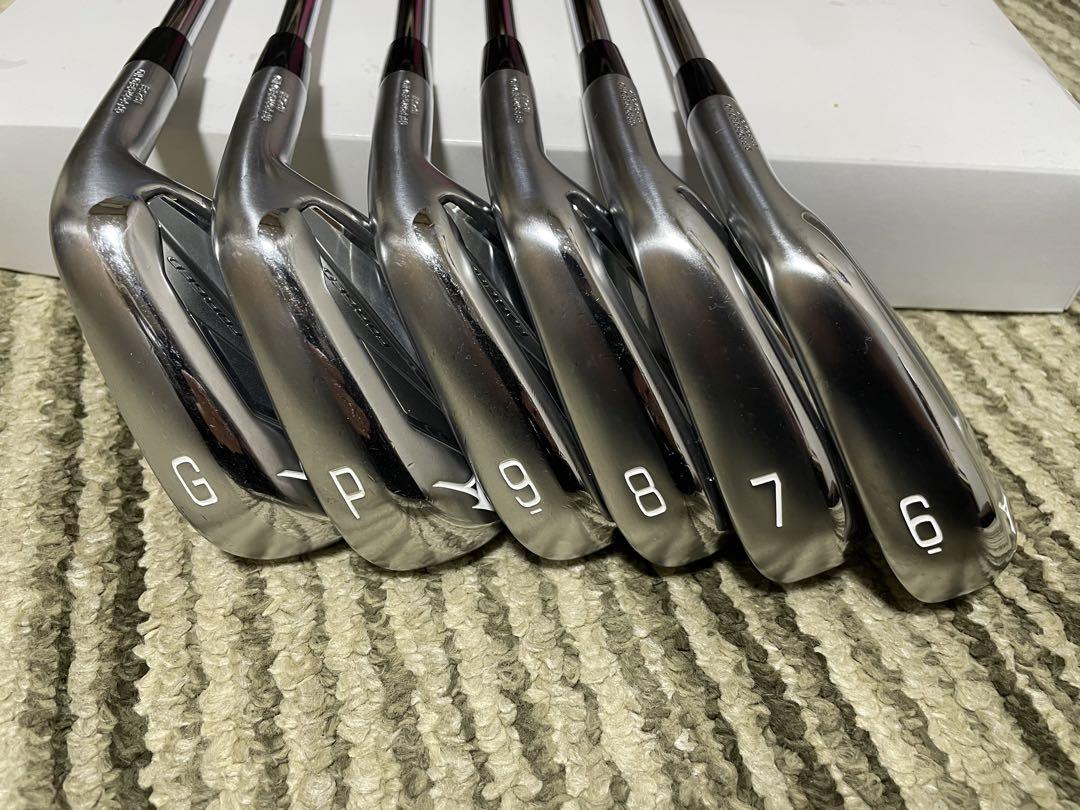 ミズノ JPX923 フォージド #6〜9PW.GW 6本 中古