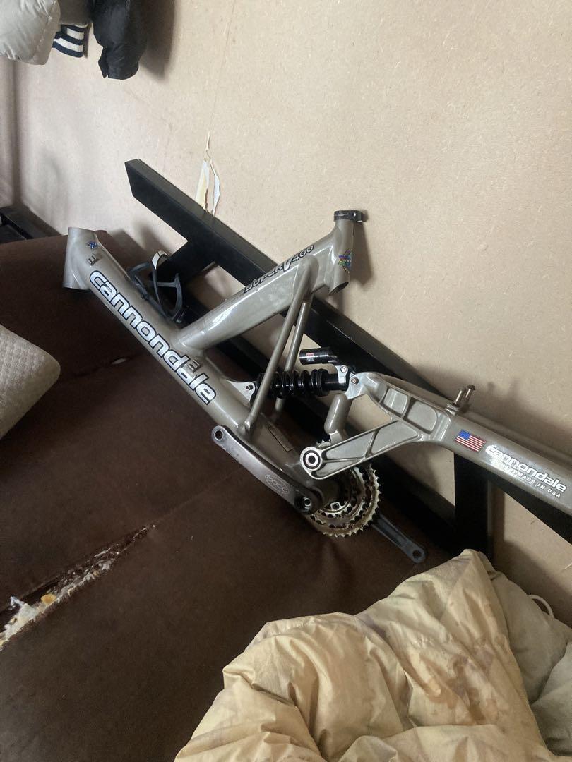Cannondale super v 400 フレームセット