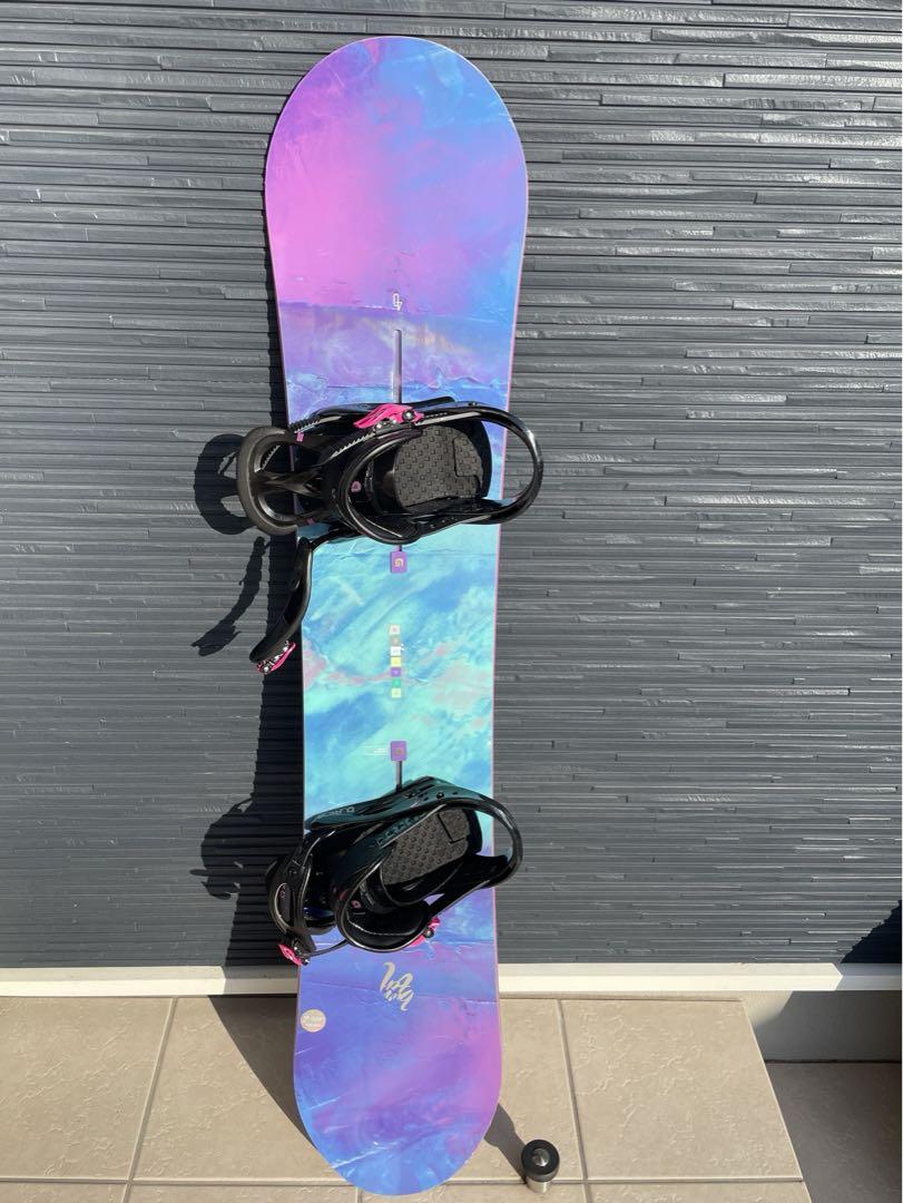BURTON  FEATHER 130cm ビィンディング付き