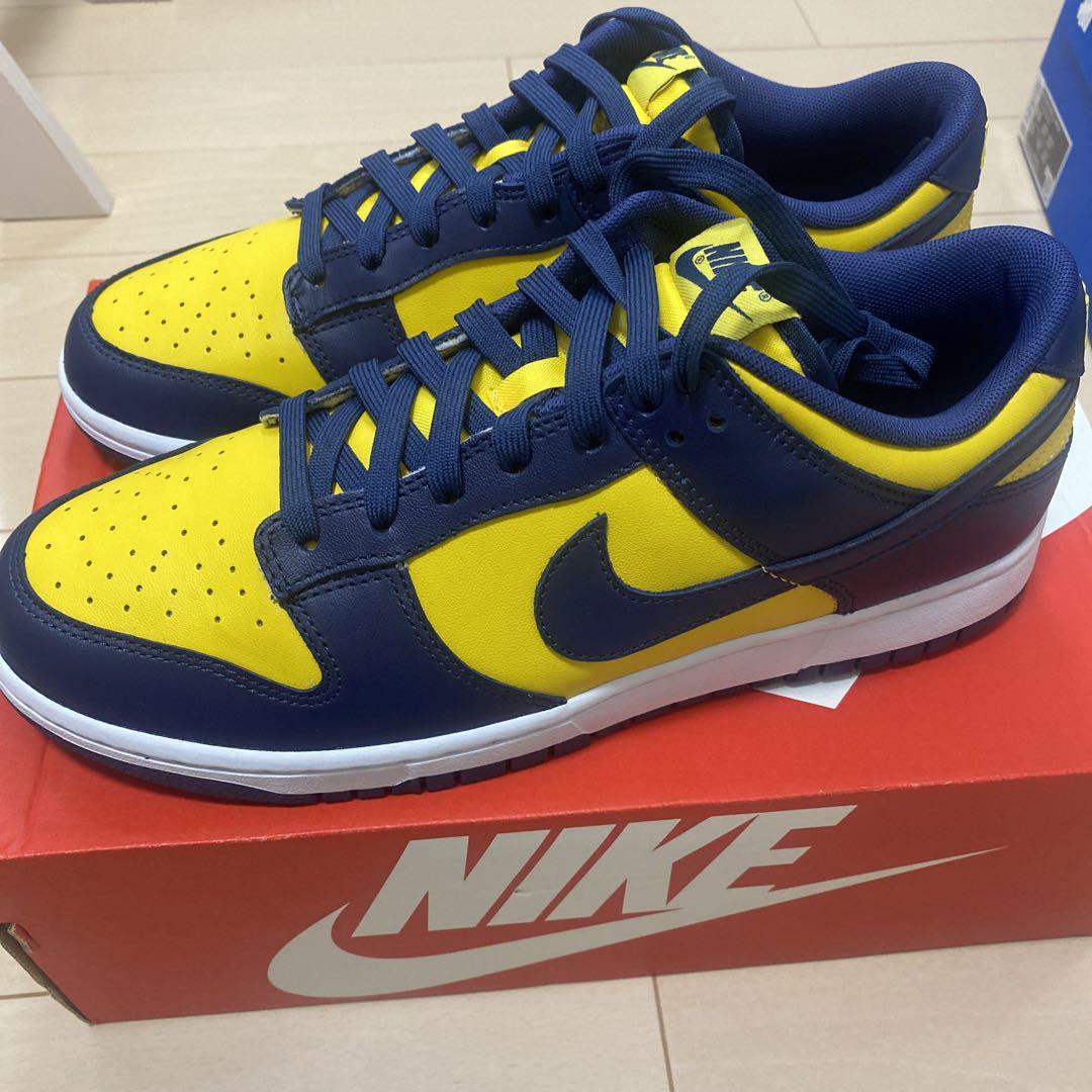 NIKE ダンク LOW ミシガン室内試着のみ