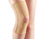 Knee stabilizer light open patella